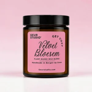 Velvet Bloesem Geurkaars 150g
