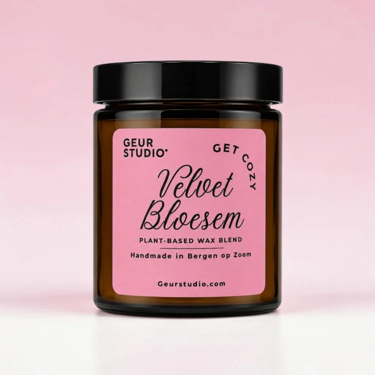 Geur studio velvet bloesem kaars plantaardig